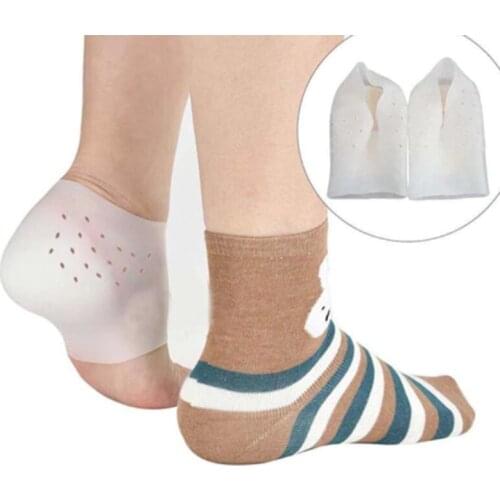 Silicone Invisible Inner Height Insoles Lifting Increase Socks Outdoor Foot Protection Pad Men Women Heel Cushion Hidden Insole