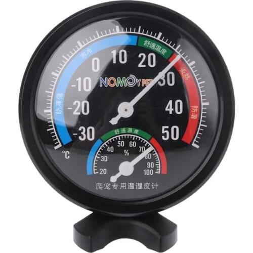 Reptile Temperature Thermometer Humidity Hygrometer Gauge Vivarium Tank Supplies