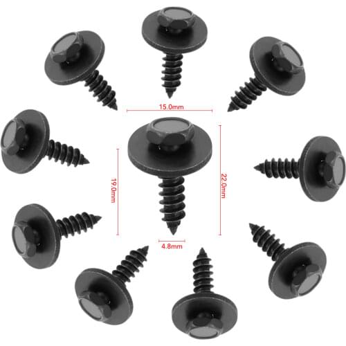 Universal Car 4.8x19mm Hex Head Screws Car Accessories For Dodge journey ram 1500 challenger caliber nitro charger durango