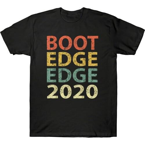 Pete Buttigieg Vintage MenS T Shirt Boot Edge Edge 2020 Presidential Election New 2019 Fashion T Shirt Funny Men Custom Tees
