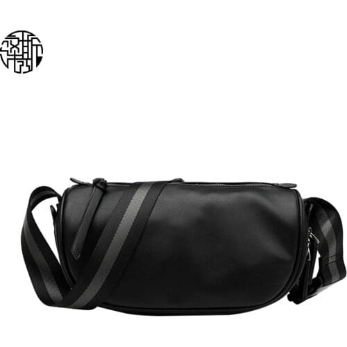 Zenos Soft Pu Leather Black Half Moon Shoulder Small Crossbody Purses with Wide Adjustable Strap for Work