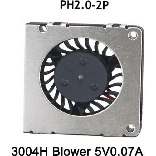 1PCS Gdstims 5V Hydraulic DC Mini 30x30x4MM Blower Fan For 3D Printer 3CM Cooler Fan Two Wires New