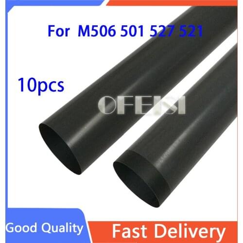 10PC Fixing Fuser film Sleeve + grease for HP M501 M506 M527 M521 M525 P3015 P3015d P3015dn P3010 P3011 P3016 P3018