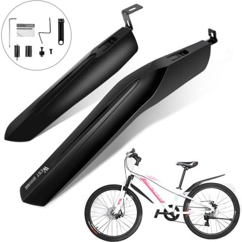 2Pcs 22-24 Inch Bicycle Fenders Road Bike Front Rear MTB Mud Guard Wings For Bicycle Accessories