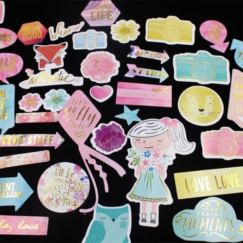 45pc Join The Club Cardstock Die Cuts for Scrapbooking Happy Planner/Card Making/Journaling Project