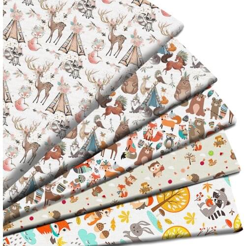 50*145cm Purple Halloween Polyester Cotton Fabric For Tissue Sewing Quilting Fabrics Needlework Material DIY Handmade,1Yc19692