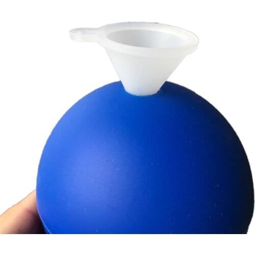 Free shipping 100pcs/lot Silicone Funnel Fit for Ice Maker Moulds