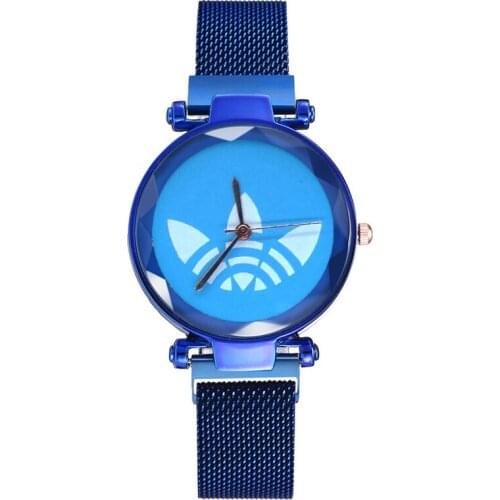 Brand Luxury Rose Gold Women Watches Fashion Diamond Ladies Magnet Watch Waterproof Female Wristwatch Gift Clock 2019