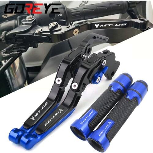 For YAMAHA MT09 MT-09 MT 09 FZ09 FZ-09 FJ09 2014 2015 2016 2017 2018 2019 Tracer 900 Motorcycle Brake Clutch Levers Handle Grips