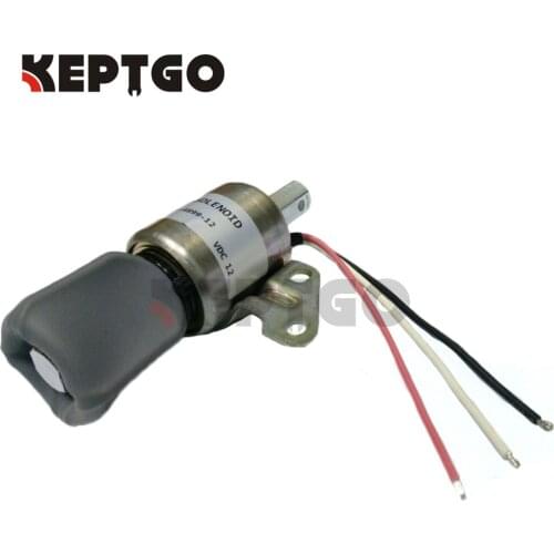 SA-4899-12, 1756ES-12SULB1S5, 17520-60012,17520-60013, 12V Fuel Shutoff Solenoid For Kubota D722 Z482 D902