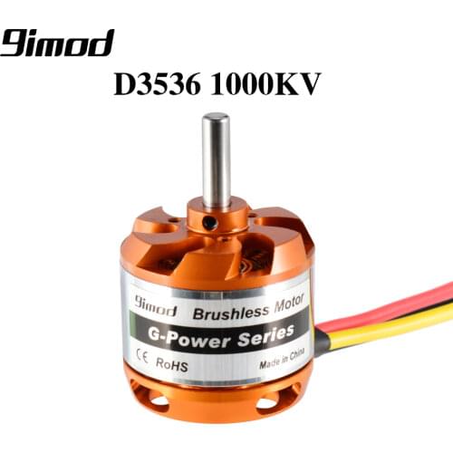 Hot 9imod D3536 1000KV / 1250KV / 1450KV Brushless Outrunner Motor For Mini Multicopters RC Plane Aircraft