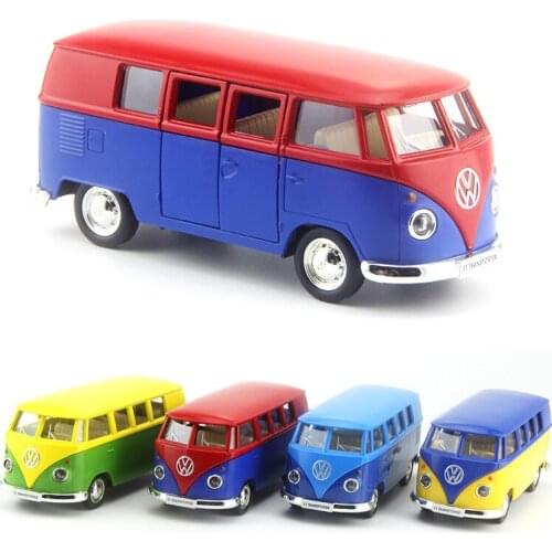 Die-Cast 1:36 Car Models Metal Vehicle Toys for Children gld3 Static Coche Sports Cars Birthday Gift T1 Bus