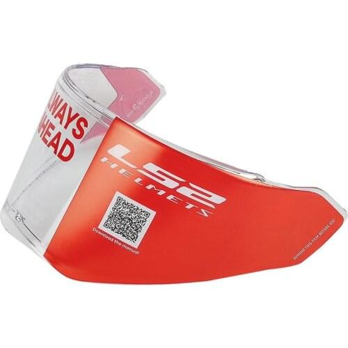 Original LS2 FF324 flip up motorcycle helmet lens goggles sun visor motorbike full face helmet transparent black glass