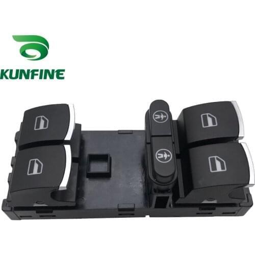 KUNFINE Car Front Left Power Master Window Switch for VW Sharan Touran Touareg Seat Alhambra Part NO. 7P6 959 857 7P6959857