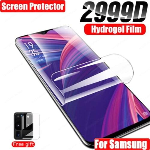 Film For Samsung Galaxy S21 S20 S10 Lite A51 A71 A72 S8 Screen Protect Note10 Ultra 11 S 21 20 Note 10 9 8 FE Plus No Glass Case