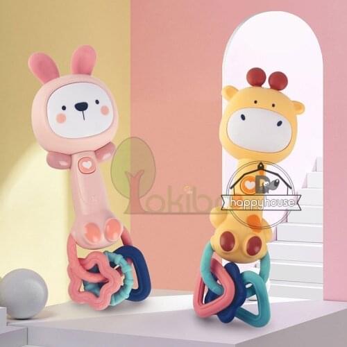 Rattles Teethers For Newborns Baby Toys 0 12 Months Montessori Educational Hanger For Mobile Boys Soft Hanging Girl Music Rattle