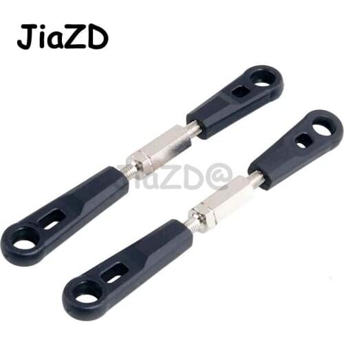 2PCS HSP 08042 Front Rear Linkage Plastic Servo Link Pull Rod for 1/10 Rock Crawler 94188 94108 Flying Fish Buggy Truck RC Cars