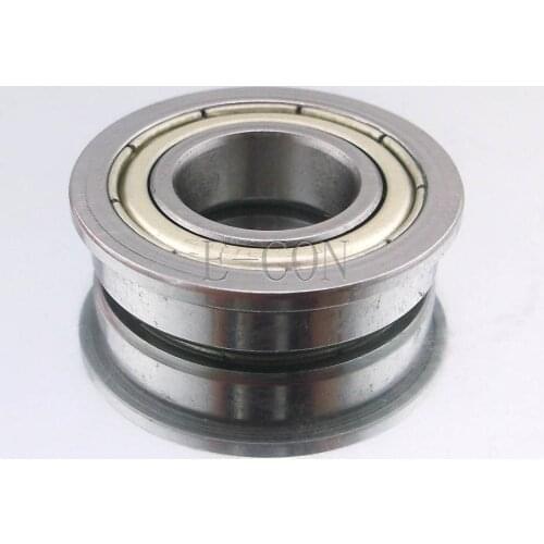 1/2/5/10PCS F6901zz Metal Double Shielded Flanged Ball Bearings (12mm*24mm*6mm)