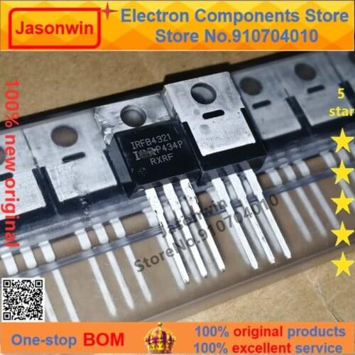 100% nuevo 50 unids/lote original MOSFET IRFB4321PBF 150V83A IRFB4321 TO-220 Transistor