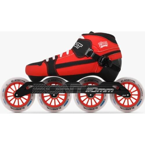 100% Original Bont Pursuit 3PT Speed Inline Skates Heatmoldable Carbon Fiber Boot S-frame 110mm Elemental Wheels Skating Patines