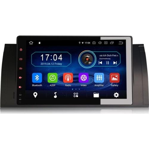 9" Android 10.0 OS Car Multimedia GPS Radio System for BMW E39 M5 1999-2003 & E39 1995-2003 & X5 E53 2000-2007 & E38 1994-2001