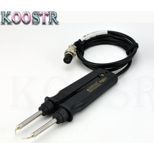 Free shipping T001 Original AOYUE Solder Iron Handle tweezer Soldering Station Handle Electric tweezers 220V for AOYUE 950