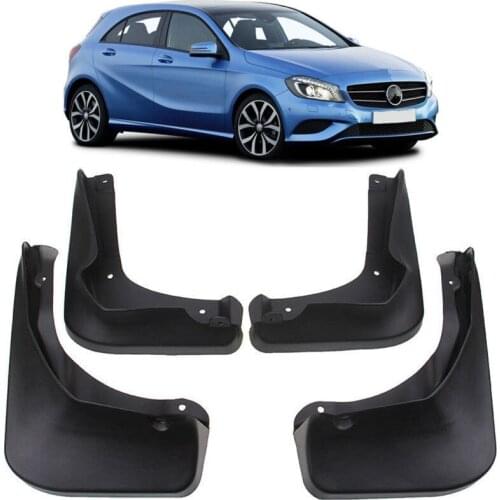Car Splash Guards Mud Flaps Fit For 2012 2013 2014 2015 2016 2017 Benz A-Class W176 fender 4cps/set