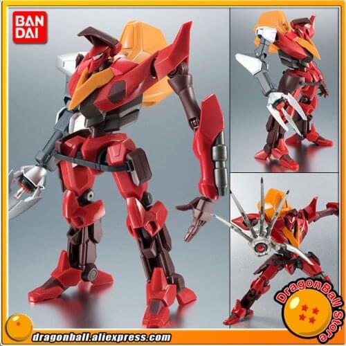Anime "Code Geass" Original BANDAI Robot Spirits No. 225 Action Figure - Guren Type-02 (Kouichi Model Arm Equipped)