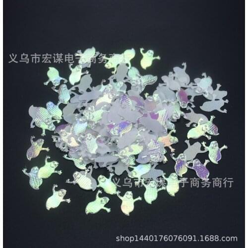 Halloween/Spirit/100 pieces of a package/Sequins PVC Flat for DIY Card Making Craft Color Collection
