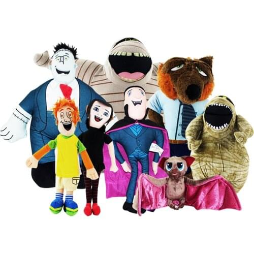 27-39cm New Dracula Mavis Frank Dennis Jonathan Mummy Stuffed Soft Plush Toys Doll birthday Gift for Kids