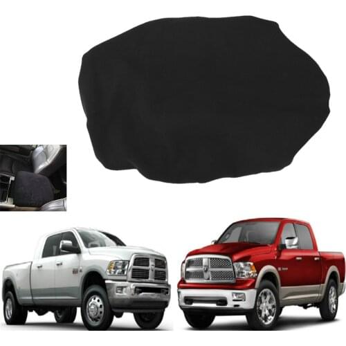 Center Console Armrest Pad Cover for Dodge Ram 1500 2500 3500 4500 5500 Pickup Trucks 1993-2020 Black Soft Car Armrest Protecto