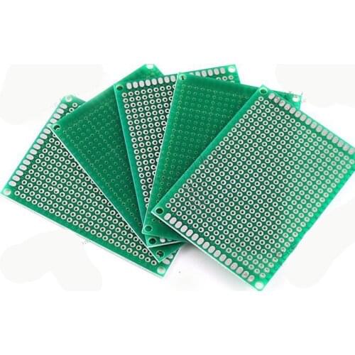 100pcs Single-Sided PCB 5x7 cm (2"x2.76") PROTOTYPE PCB Single Side 5*7 panel Universal Board free shipping