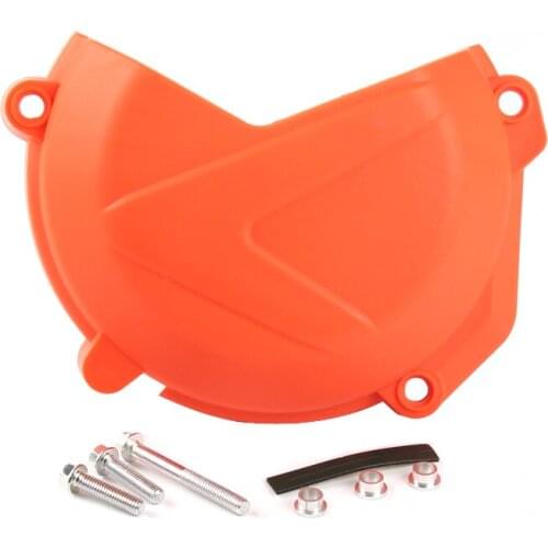 OTOM Motorcycle Clutch Cover Dirt Bike Engine Orange Protector Guard For KTM EXC XC SX XCW Freeride 250R HUSQVARNA TC TE 250 300
