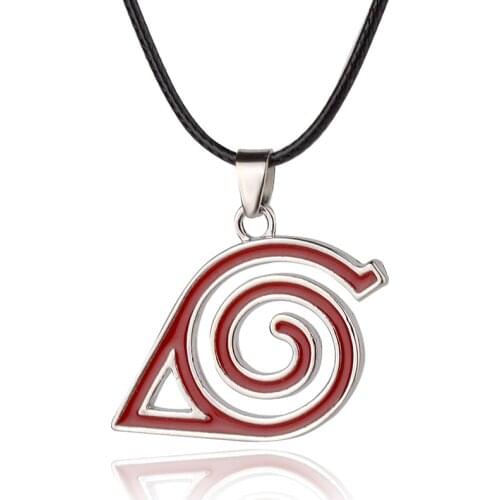 Naruto Stainless Steel Alloy Necklace Cute Cartoon Necklace Men Women Unisex Children Birthday Gift Jewelry Accessorie 2021 New