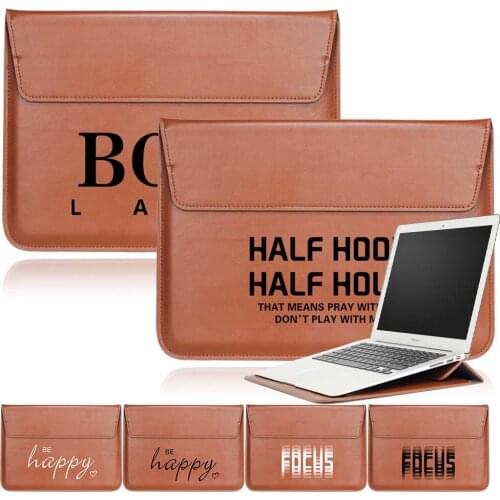 Leisure Waterproof Laptop Sleeve Bag 11" 12" 13" 15" 15.6" for Macbook Notebook Bag Computer Fabric Sleeve Cover Accessories