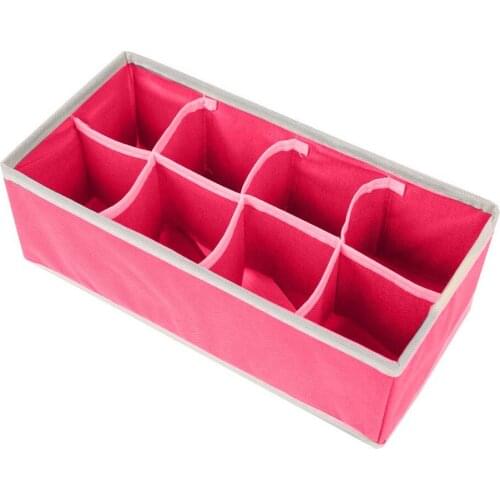 4 Pack Closet Underwear Organizer Drawer Divide by for Underwear Bras Socks Ties Storage Boxes Underwear Divider