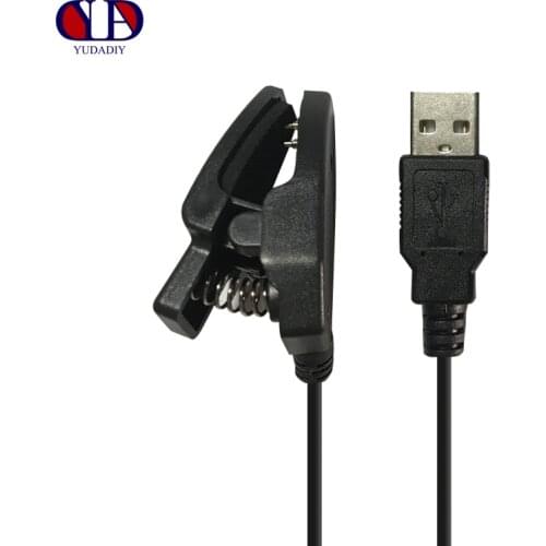 2-pin 3.5mm or 4mm clip type charging cable Smart Watch Wristbands charging USB port backup chargers 3.5mm compatible Mi band 4