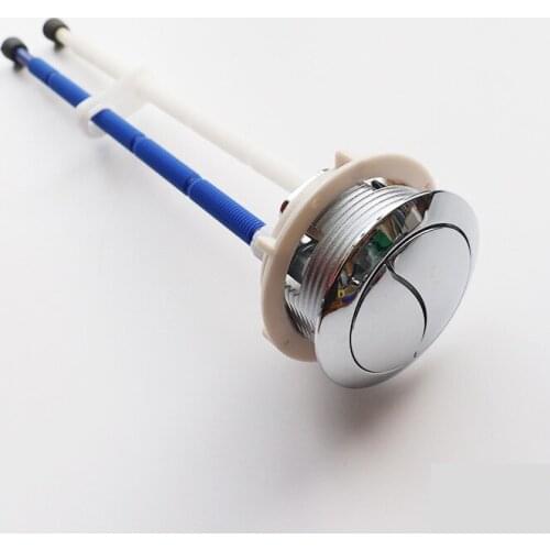 Dual Flush Toilet Tank Round Valve Push Button Water Saving For Closestool Bathroom Accessories TTB006