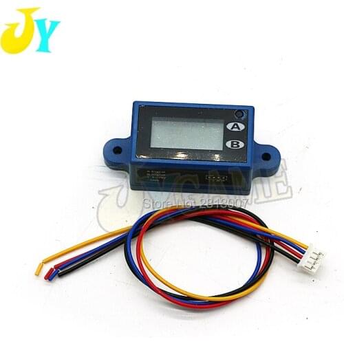 10pcs Reset counter 8-digit LCD Meter 12V Electronic coin counter for arcade game machine coin