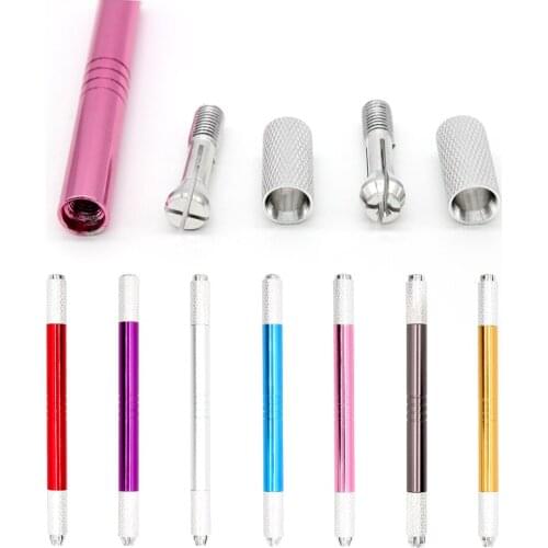 50PCS/Lot High Quality Microblading Handle Dual Ended with Individual package Microblading Pen