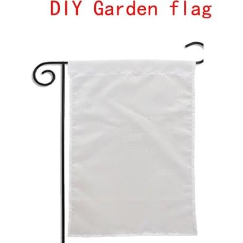 Sublimation Blank Garden Flag American Garden Flags heat tranfer printing Garden Banner blank banners size 30*45cm#241