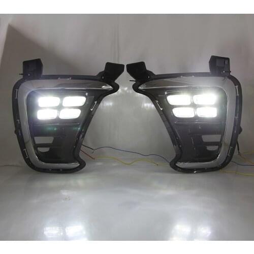 Osmrk led daytime running light fog lamp assembly for kia sorento 2018
