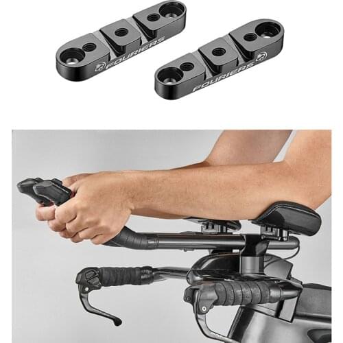 Fouriers Alloy TT Handlebar Spacer Extender Stack Height Stackers For SCOTT PLASMA Rest Bar 10 15 Degrees