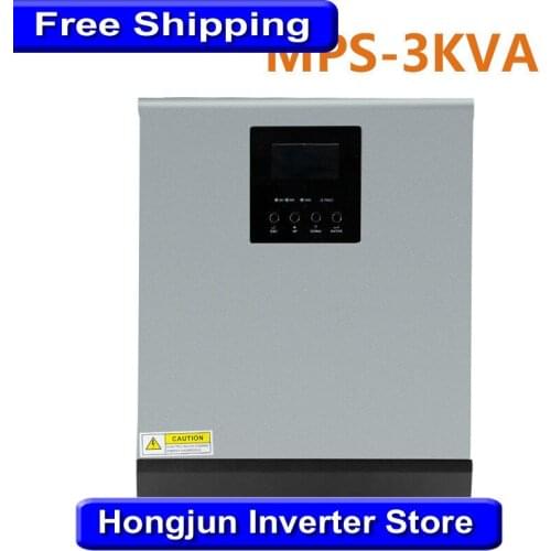 3kva 2400W Reverse Control Integrated Machine Built-in MPPT 25A 24V MPS-3K Hybrid Inverter