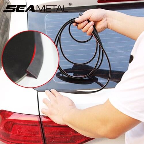 Y-Type Car Rubber Seal Car Window Sealing Sealant Rubber Roof Trim Weatherstrip Auto Front Rear Windshield Protect Sealed Strips