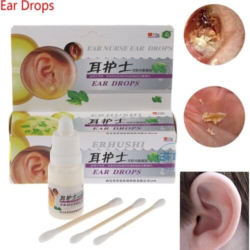 15ML/bottle For Ear Tinnitus Deafness Sore Personal Health Care Products Ear Acute Otitis Drops Chinese Herbal