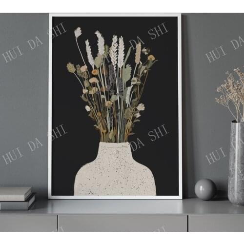 Floral Print, Flower Print, Flower Abstract Art, Boho Print, Botanical Prints, Minimalist Printable Wall Art, Gallery Wall Art