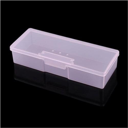 Compartments Container Case Nails Art Empty Storage nail tool box empty box Accessories storage plastic box