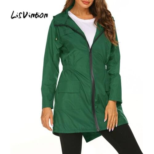 LisVintion Women's Raincoats With A Hood