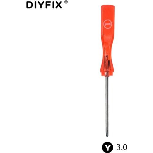 DIYFIX 3.0mm Tri Wing Y1 Magnetic Screwdriver for Apple MacBook Laptop Battery for Nintendo Wii DS Lite DS Repair Opening Tool